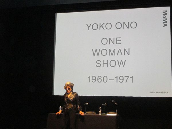 Yoko Ono: One Woman Show, 1960 - 1971 press preview at MoMA
